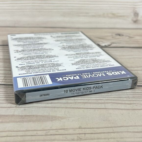 10 Movie Kids Pack (DVD, 2011, 3 Disc Set) Animals Adventure Big Foot EZ Money - Picture 5 of 7